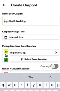 Join/Create Interface Screenshot